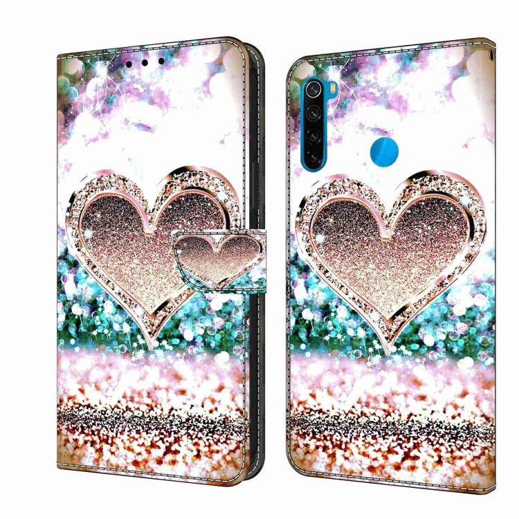 Crystal 3D Shockproof Protective Leather Phone Case
