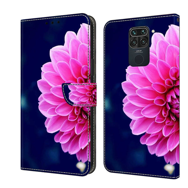 Crystal 3D Shockproof Protective Leather Phone Case