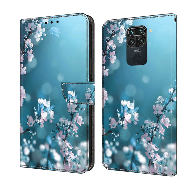 Crystal 3D Shockproof Protective Leather Phone Case