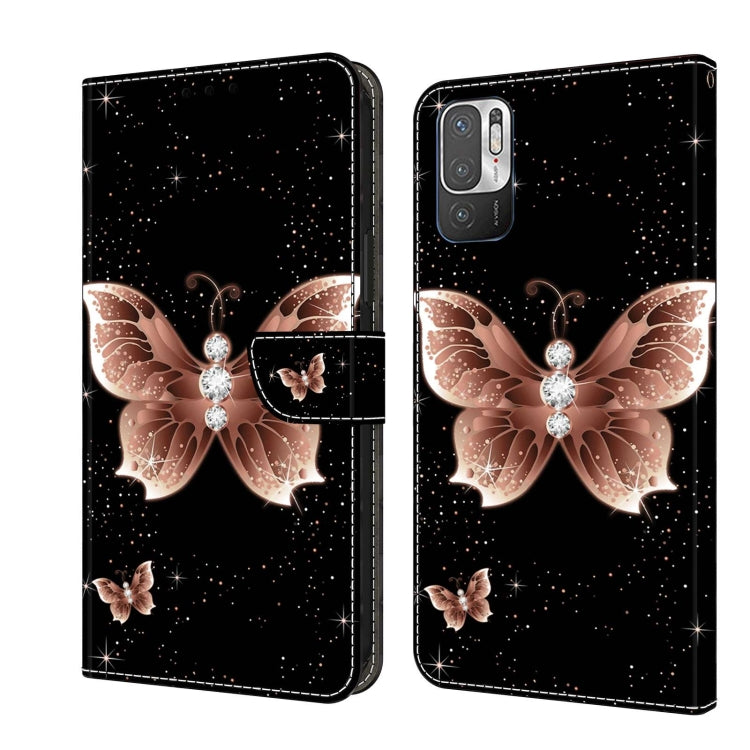 Crystal 3D Shockproof Protective Leather Phone Case