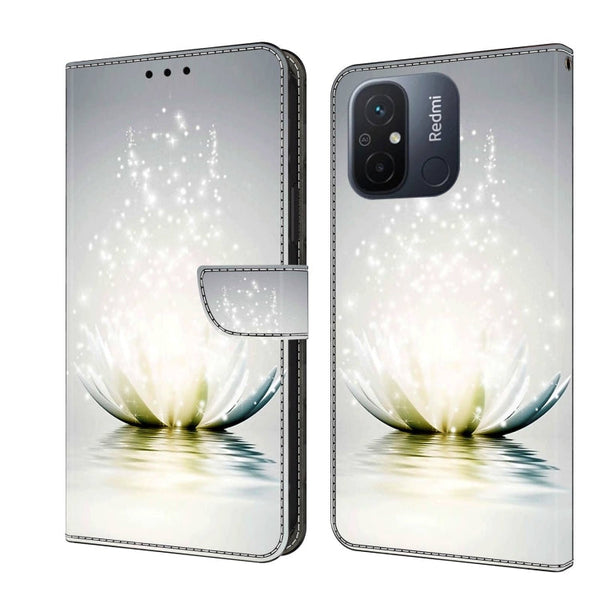 Crystal 3D Shockproof Protective Leather Phone Case