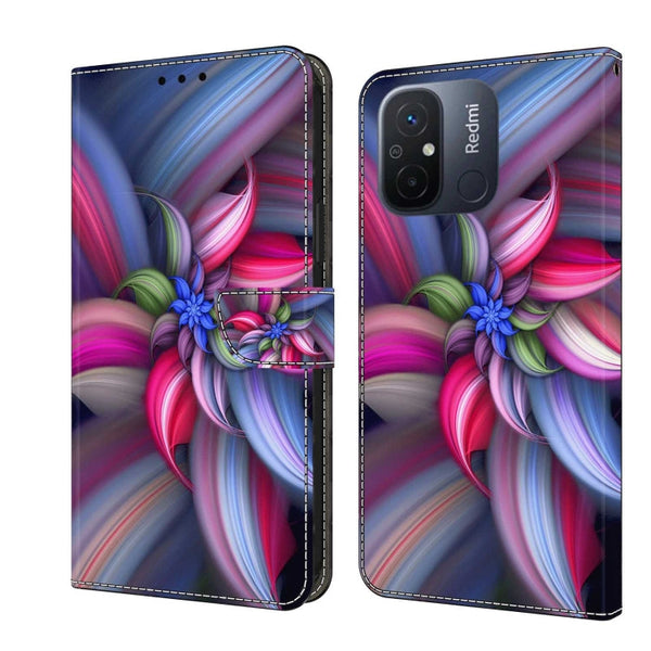 Crystal 3D Shockproof Protective Leather Phone Case