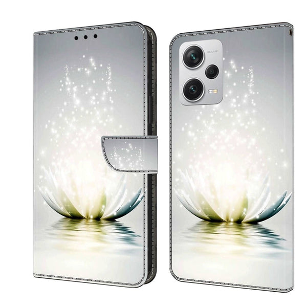 Crystal 3D Shockproof Protective Leather Phone Case