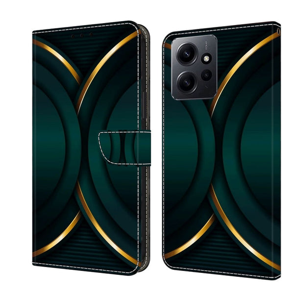 Crystal 3D Shockproof Protective Leather Phone Case