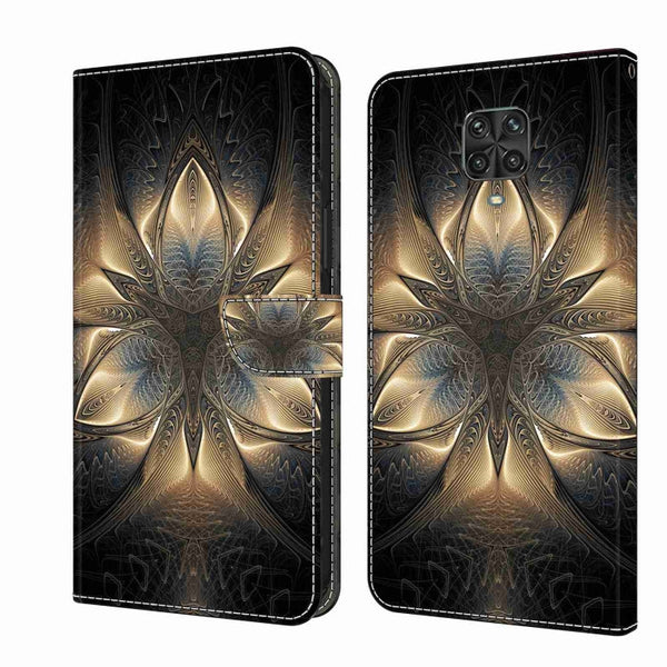 Crystal 3D Shockproof Protective Leather Phone Case