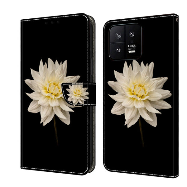 Crystal 3D Shockproof Protective Leather Phone Case