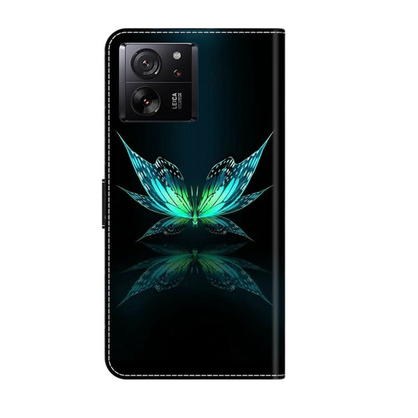 Crystal 3D Shockproof Protective Leather Phone Case