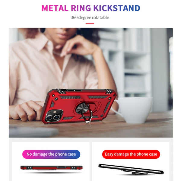 Shockproof TPU + PC Protective Case with 360 Degree Rotating Holder, For iPhone 12 mini, For iPhone 12 / 12 Pro, For iPhone 12 Pro Max, For Samsung Galaxy Note 20 5G