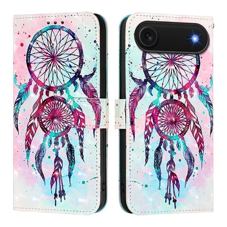 3D Painting Horizontal Flip Leather Phone Case