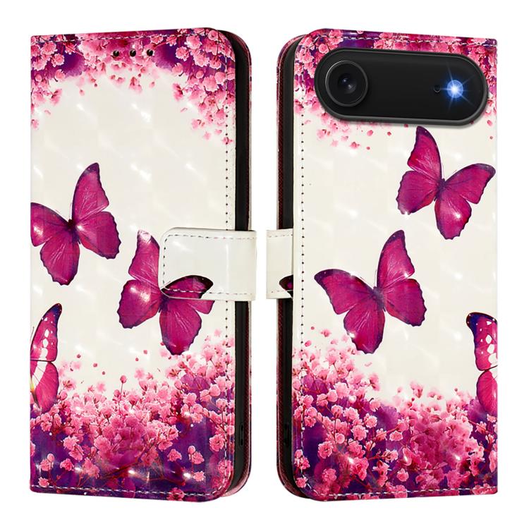 3D Painting Horizontal Flip Leather Phone Case