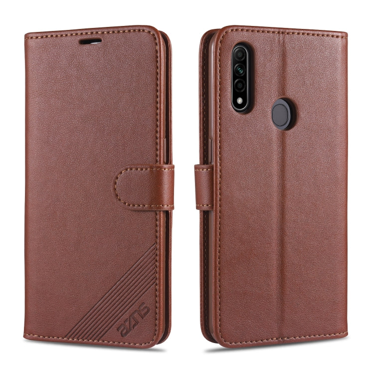 AZNS Sheepskin Texture Horizontal Flip Leather Case with Holder & Card Slots & Wallet, For OPPO A8, For OPPO A91, For OPPO Reno, For OPPO Reno Z, For OPPO Reno2, For OPPO Reno2 Z, For OPPO Reno 3, For OPPO Reno3 Pro