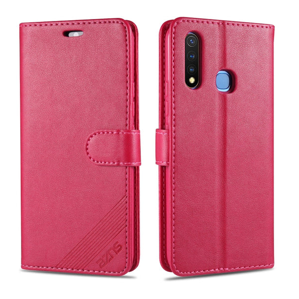 AZNS Sheepskin Texture Horizontal Flip Leather Case with Holder & Card Slots & Wallet, For Vivo Y5s / U3 / Y19, For Vivo Y9s / V17