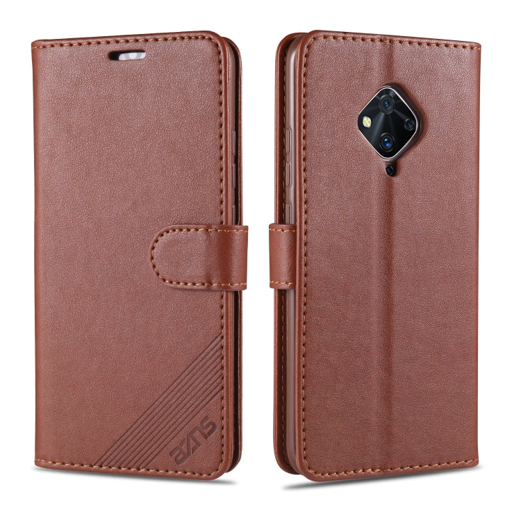 AZNS Sheepskin Texture Horizontal Flip Leather Case with Holder & Card Slots & Wallet, For Vivo Y5s / U3 / Y19, For Vivo Y9s / V17