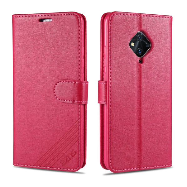 AZNS Sheepskin Texture Horizontal Flip Leather Case with Holder & Card Slots & Wallet, For Vivo Y5s / U3 / Y19, For Vivo Y9s / V17