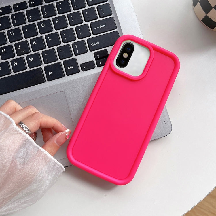Shockproof Frame Frosted TPU Phone Case, For iPhone 11, For iPhone 11 Pro, For iPhone X / XS, For iPhone XR