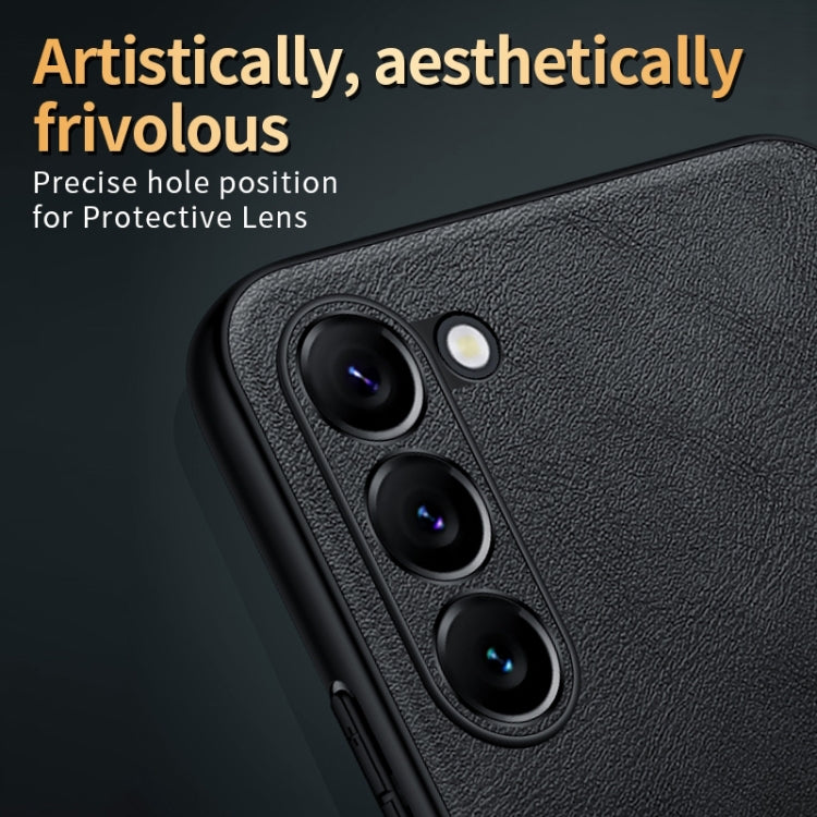 SULADA Shockproof TPU Hybrid Handmade Leather Phone Case