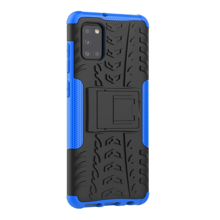 Tire Texture Shockproof TPU+PC Protective Case，with Holder