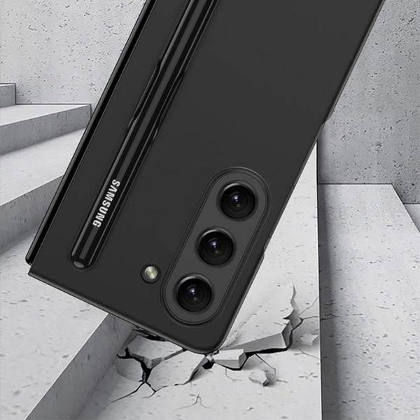 GKK Ultra-thin Full Coverage Phone Flip Case with Pen Slot, For Samsung Galaxy Z Fold5