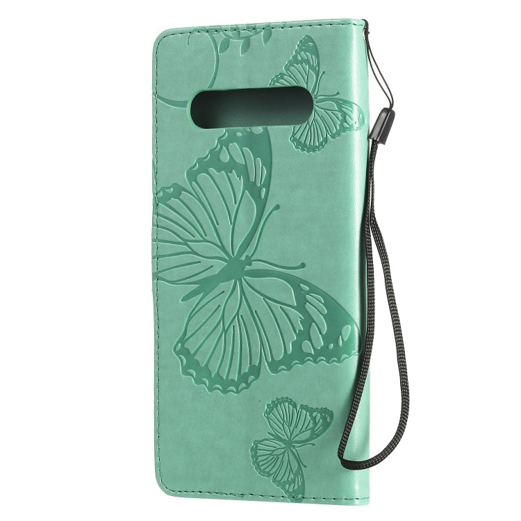3D Butterflies Embossing Pattern Horizontal Flip Leather Case with Holder & Card Slot & Wallet