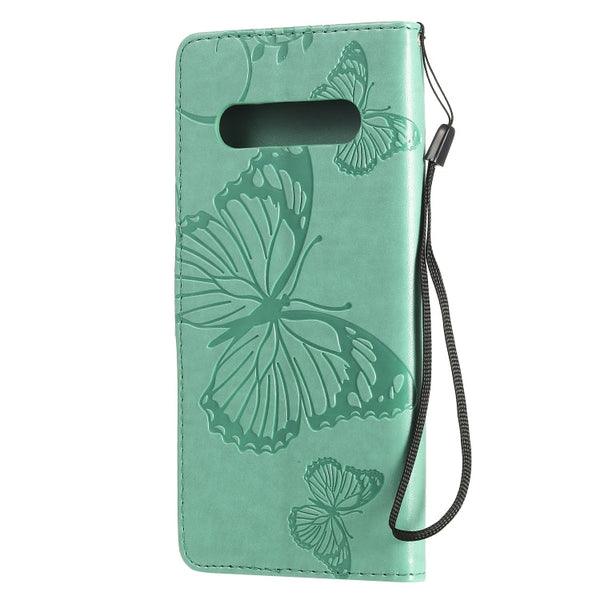 3D Butterflies Embossing Pattern Horizontal Flip Leather Case with Holder & Card Slot & Wallet