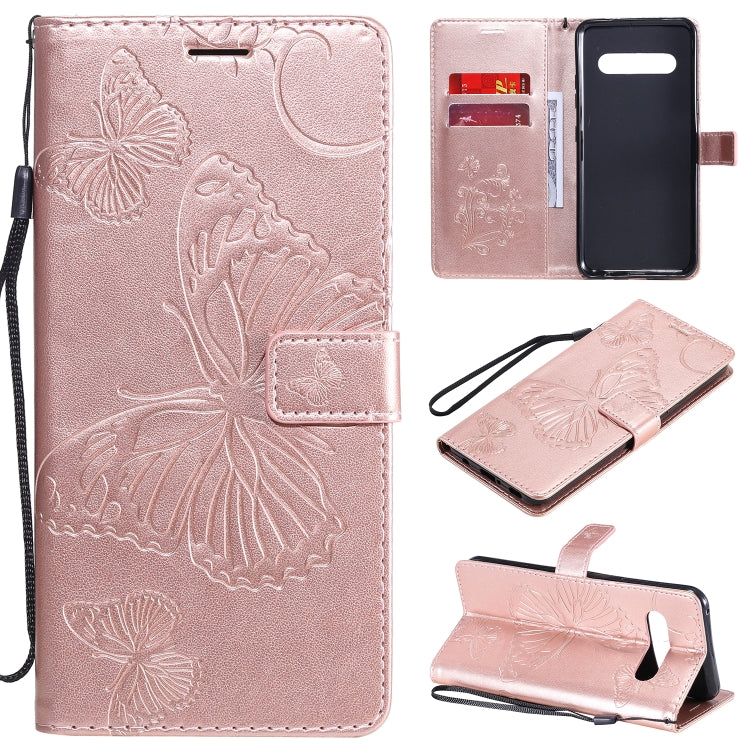 3D Butterflies Embossing Pattern Horizontal Flip Leather Case with Holder & Card Slot & Wallet