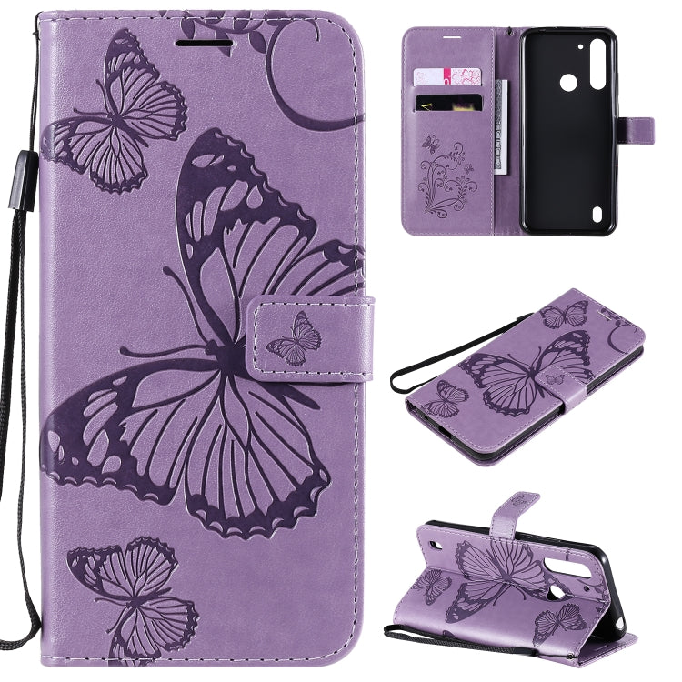 3D Butterflies Embossing Pattern Horizontal Flip Leather Case with Holder & Card Slot & Wallet