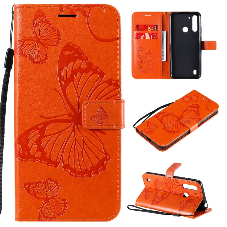 3D Butterflies Embossing Pattern Horizontal Flip Leather Case with Holder & Card Slot & Wallet