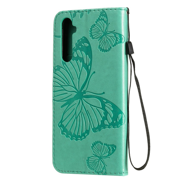 3D Butterflies Embossing Pattern Horizontal Flip Leather Case with Holder & Card Slot & Wallet
