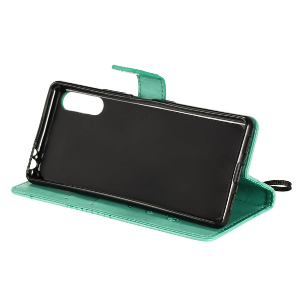 3D Butterflies Embossing Pattern Horizontal Flip Leather Case with Holder & Card Slot & Wallet