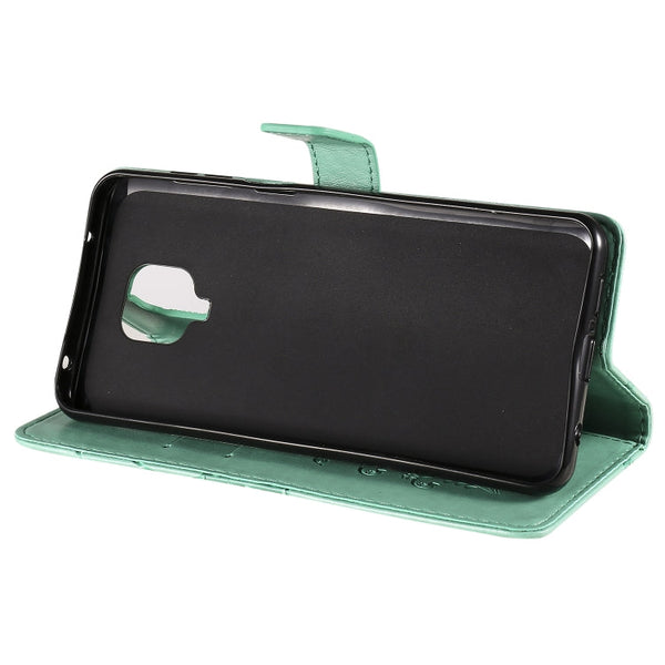 3D Butterflies Embossing Pattern Horizontal Flip Leather Case with Holder & Card Slot & Wallet