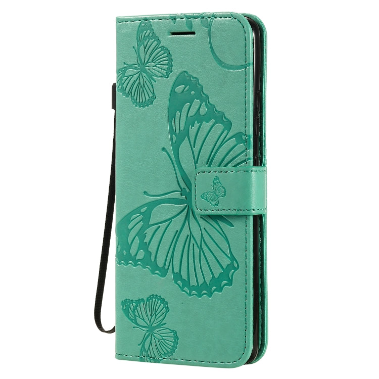 3D Butterflies Embossing Pattern Horizontal Flip Leather Case with Holder & Card Slot & Wallet
