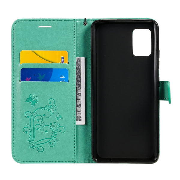 3D Butterflies Embossing Pattern Horizontal Flip Leather Case with Holder & Card Slot & Wallet