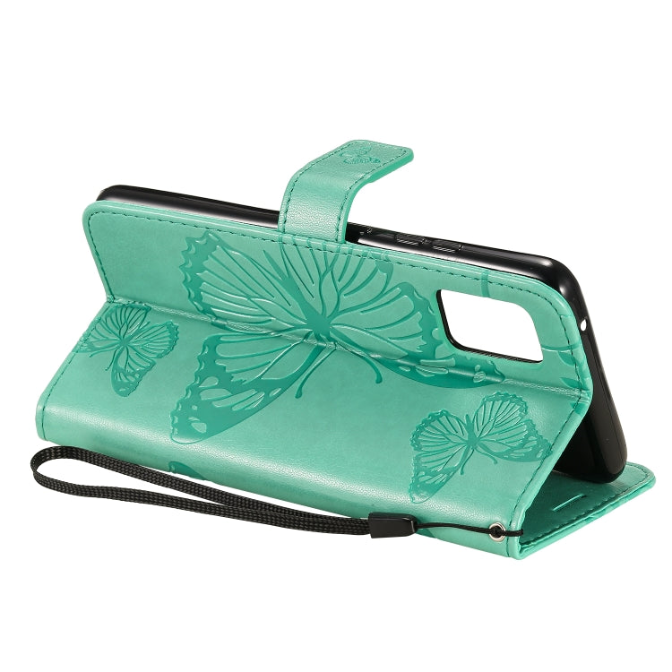 3D Butterflies Embossing Pattern Horizontal Flip Leather Case with Holder & Card Slot & Wallet