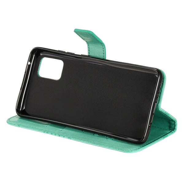 3D Butterflies Embossing Pattern Horizontal Flip Leather Case with Holder & Card Slot & Wallet