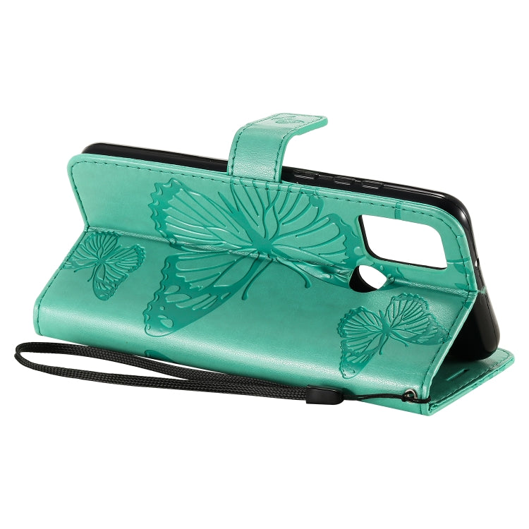 3D Butterflies Embossing Pattern Horizontal Flip Leather Case with Holder & Card Slot & Wallet