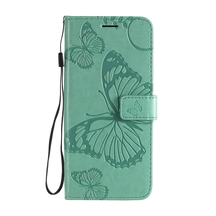 3D Butterflies Embossing Pattern Horizontal Flip Leather Case with Holder & Card Slot & Wallet