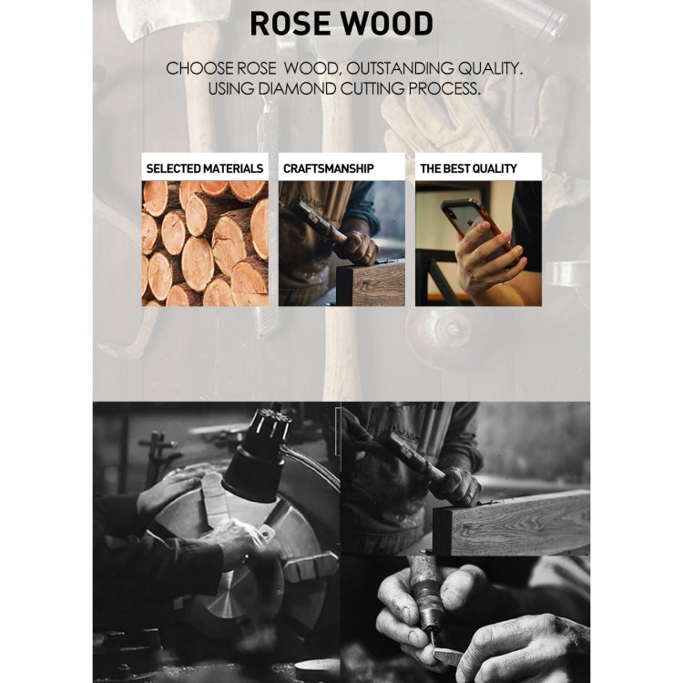 R-JUST Metal + Wood Frame Protective Case