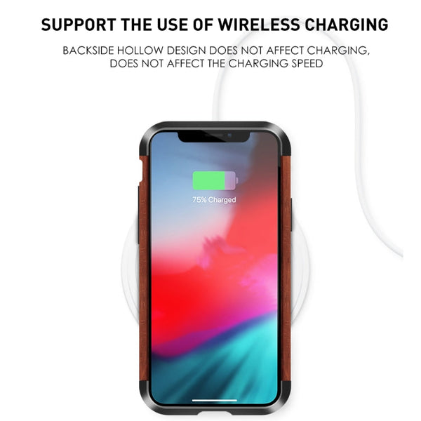 R-JUST Metal + Wood Frame Protective Case