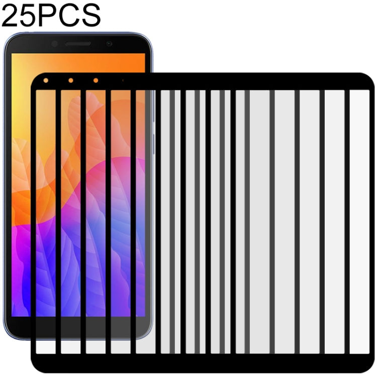 25 PCS Full Glue Full Screen Tempered Glass Film