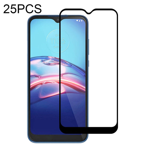 25 PCS Full Glue Full Screen Tempered Glass Film