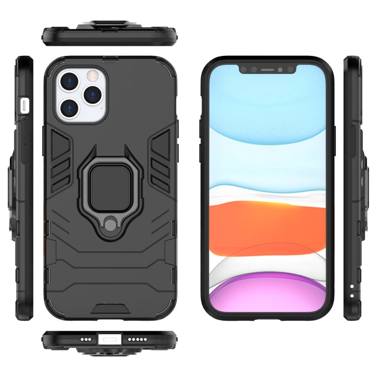 Shockproof PC + TPU Protective Case with Magnetic Ring Holder, For iPhone 12 / 12 Pro, For iPhone 12 Pro Max