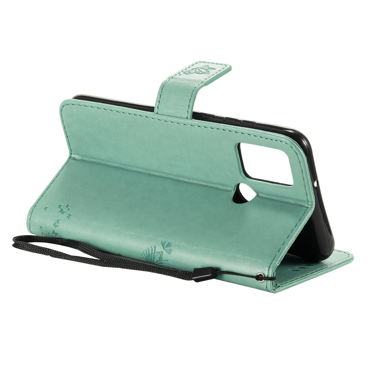 Tree & Cat Embossed Pattern Horizontal Flip Leather Case with Holder & Card Slots & Wallet & Lanyard, For Huawei Honor 9A, For Huawei Honor 30 Pro