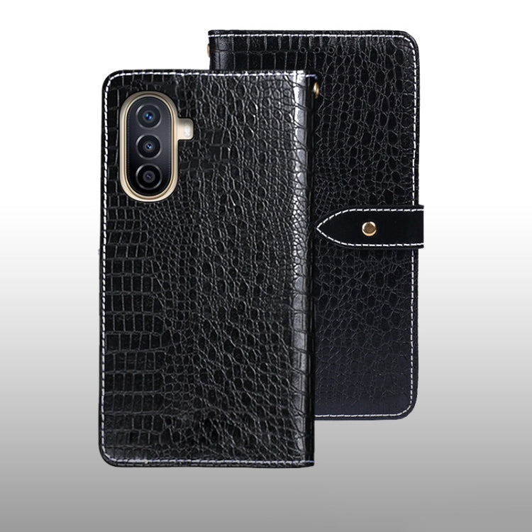 idewei Crocodile Texture Leather Phone Case