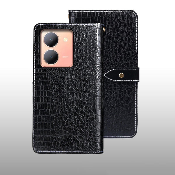 idewei Crocodile Texture Leather Phone Case
