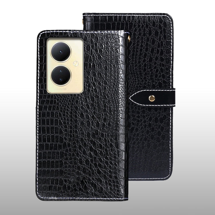 idewei Crocodile Texture Leather Phone Case