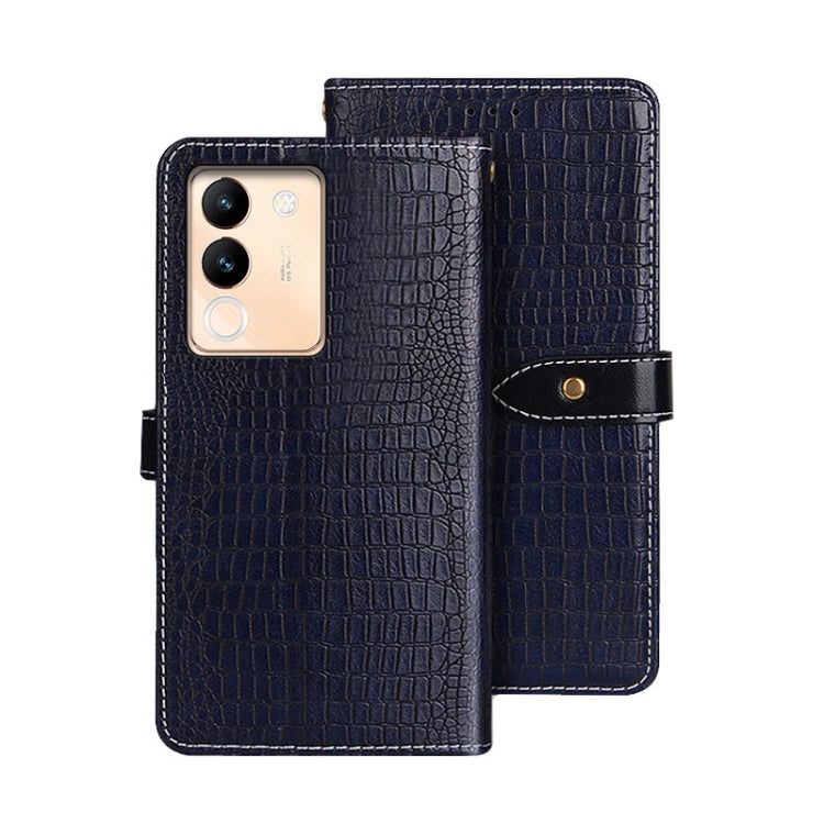 idewei Crocodile Texture Leather Phone Case
