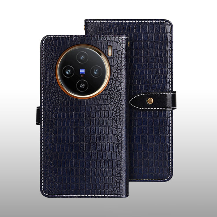 idewei Crocodile Texture Leather Phone Case