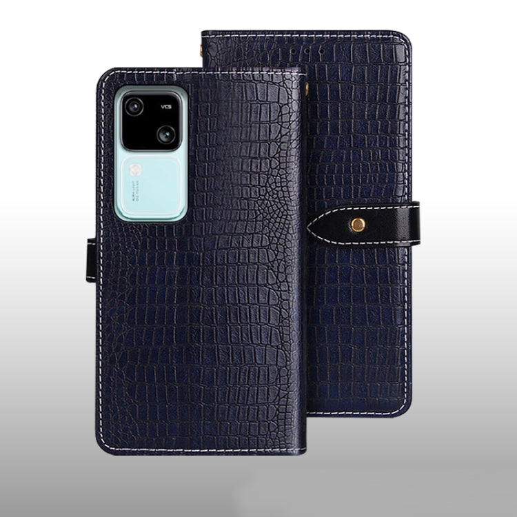 idewei Crocodile Texture Leather Phone Case