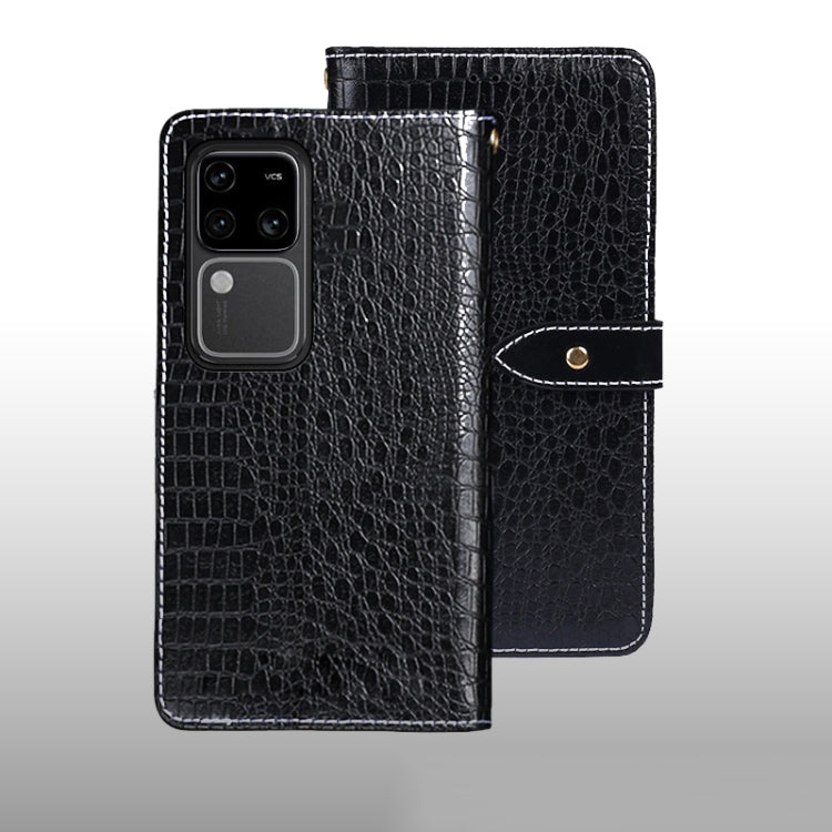 idewei Crocodile Texture Leather Phone Case