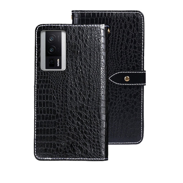 idewei Crocodile Texture Leather Phone Case